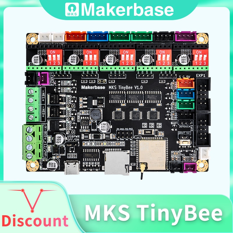 Makerbase MKS tinbee 3D    ESP32 MCU 3D  ǰ TFT ũ wifi   